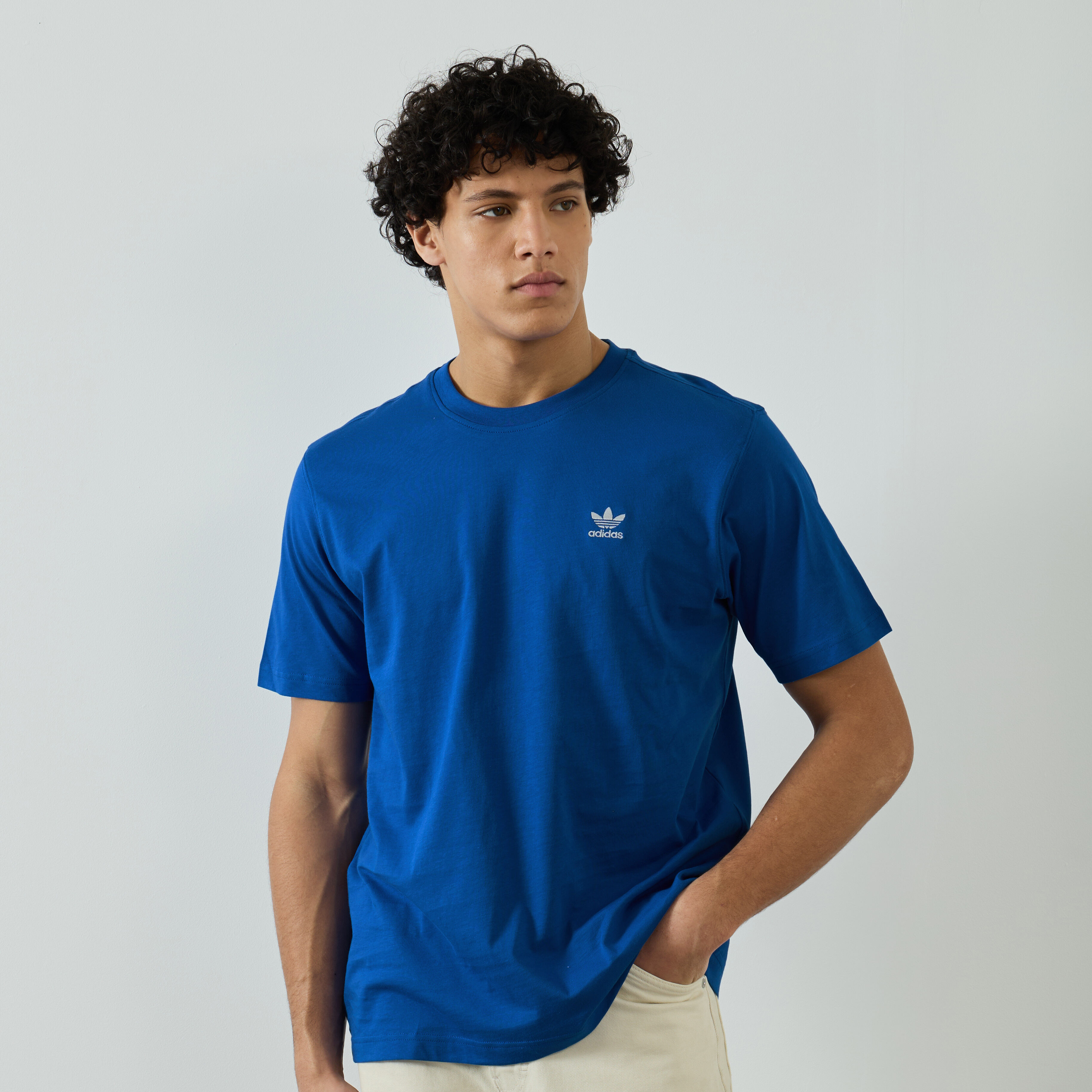 Tee shirt adidas bleu ciel sale