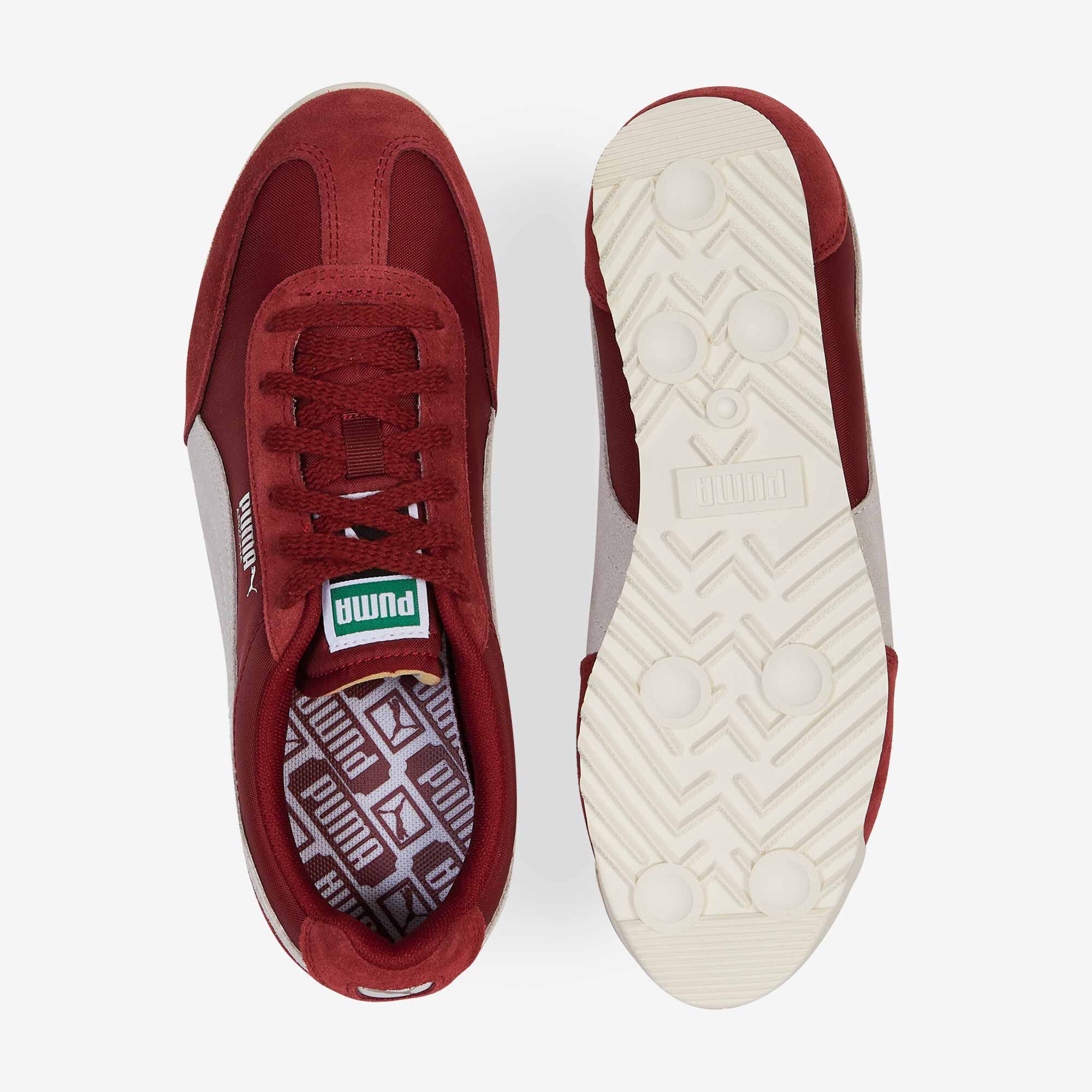 PUMA ARIZONA NYLON SNEAKERS FEMME BORDEAUX LACETS Courir