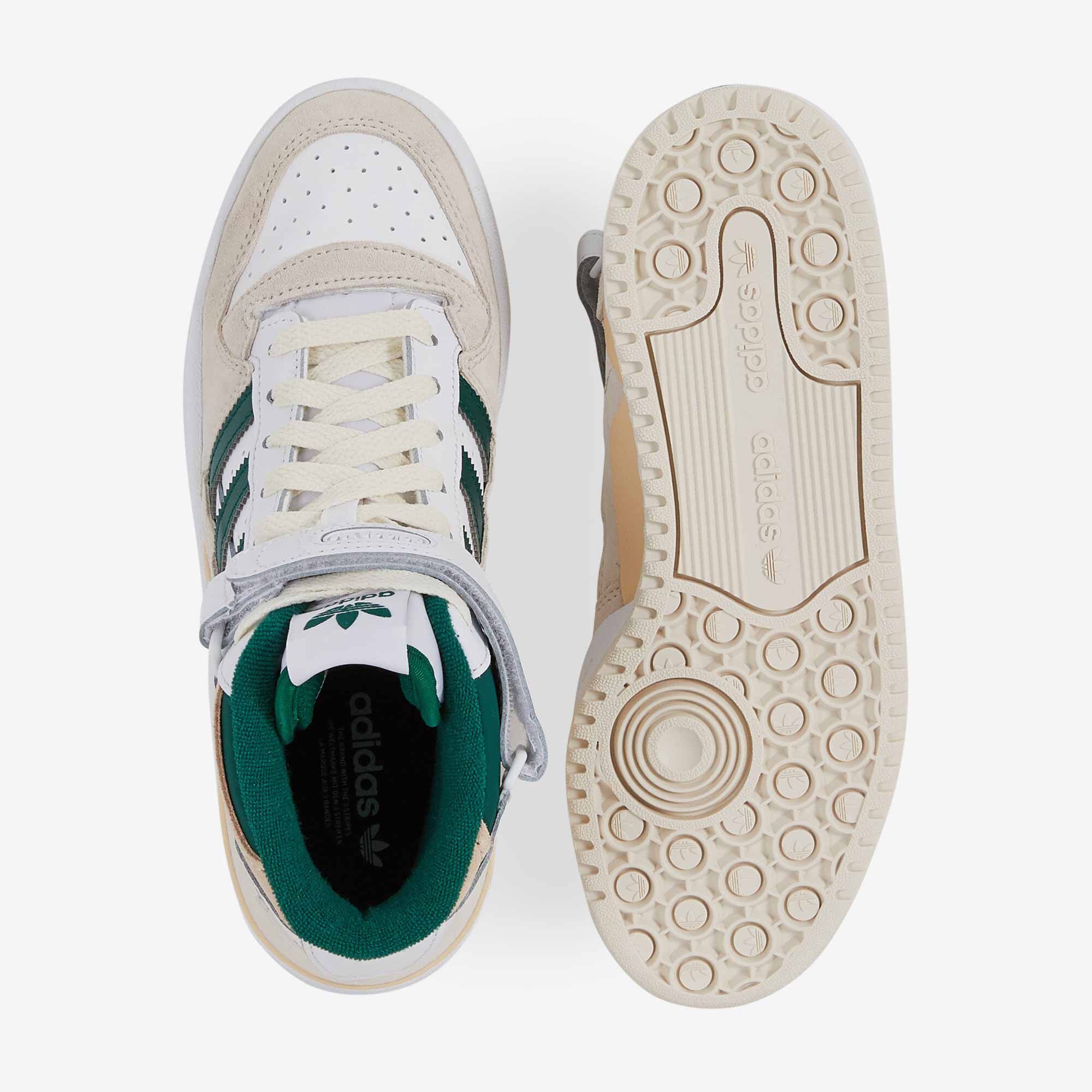 Forum Mid  Blanc/vert