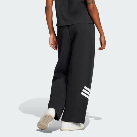 ADIDAS SPORTSWEAR Future Icons 3-Stripes Open-Hem Pants Black WOMEN