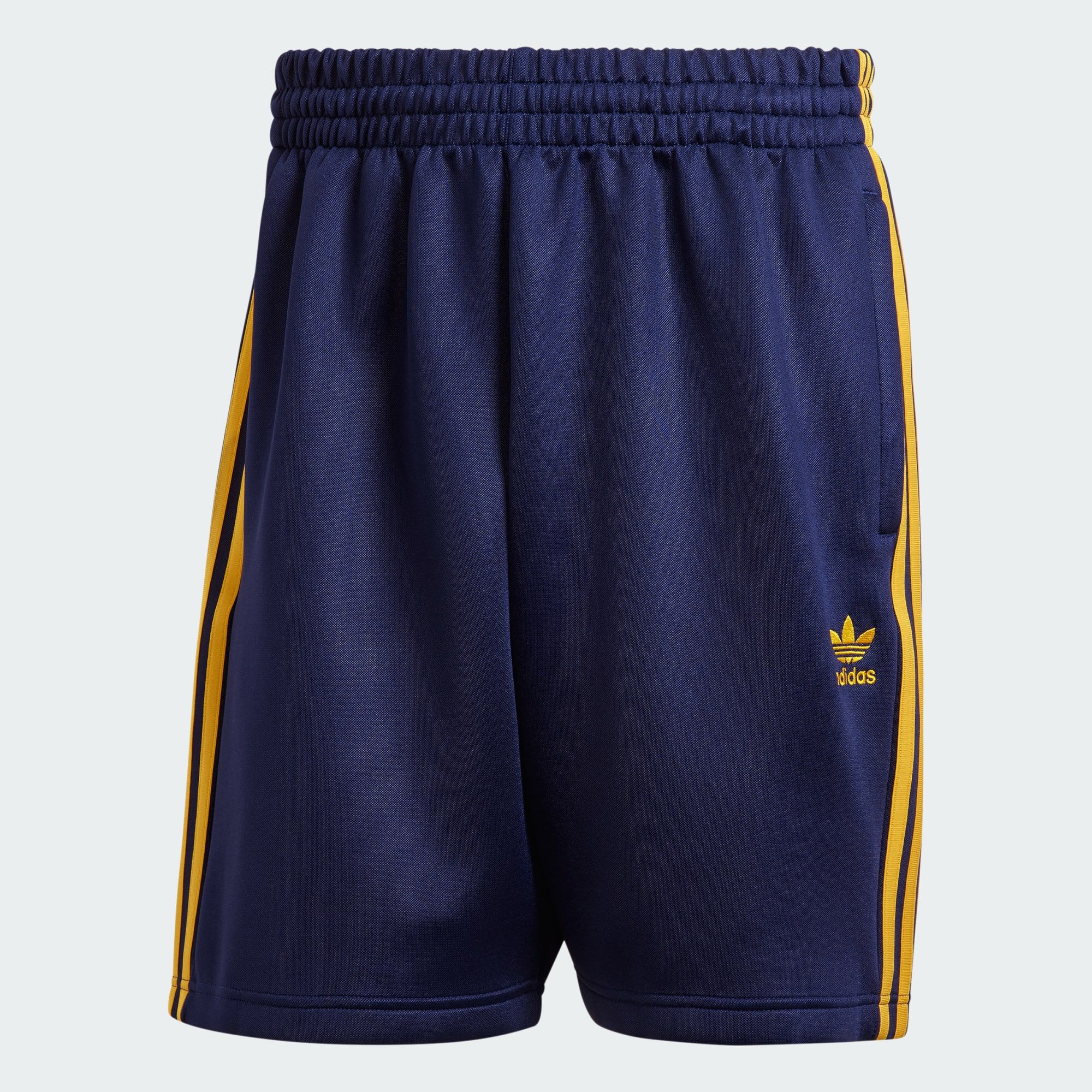 ADIDAS ORIGINALS Adicolor Classics Shorts Dark Blue Crew Yellow SHORTS MEN Courir