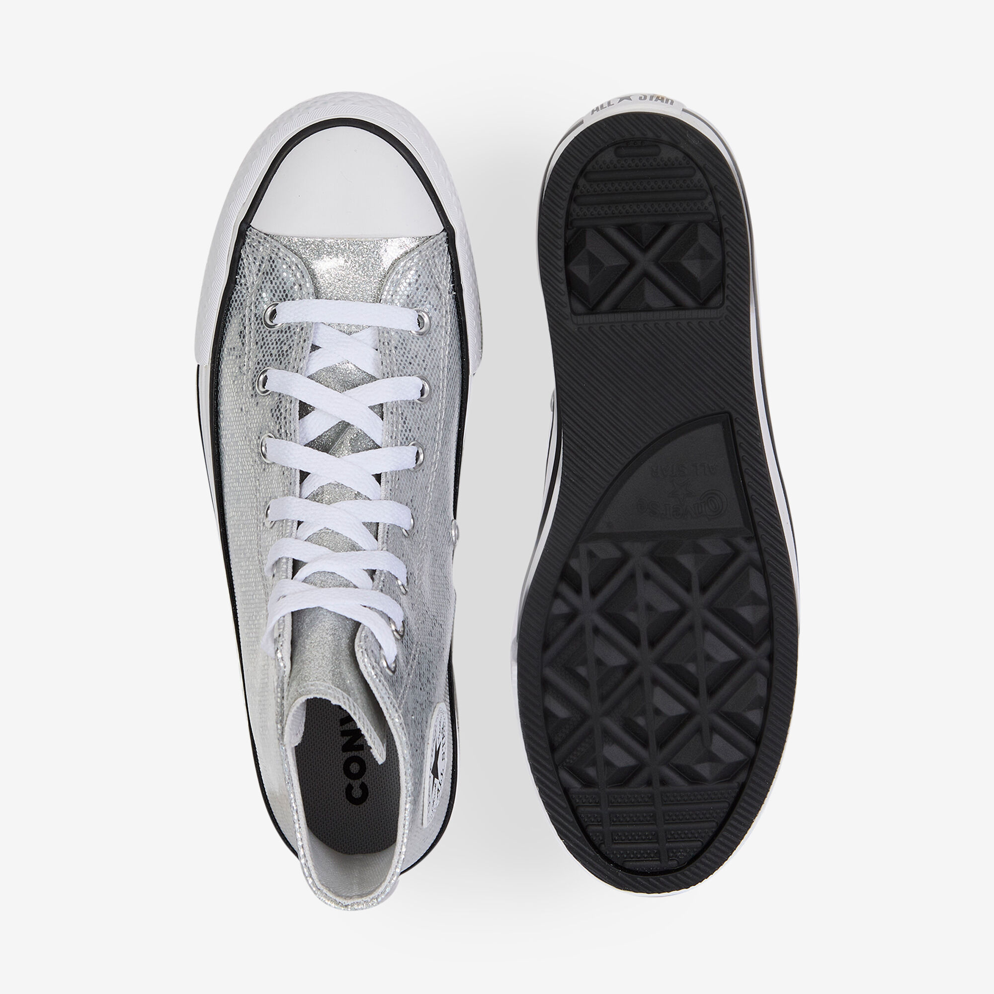 Chuck Taylor All Star Lift Platform Disco Glitter - vue 3