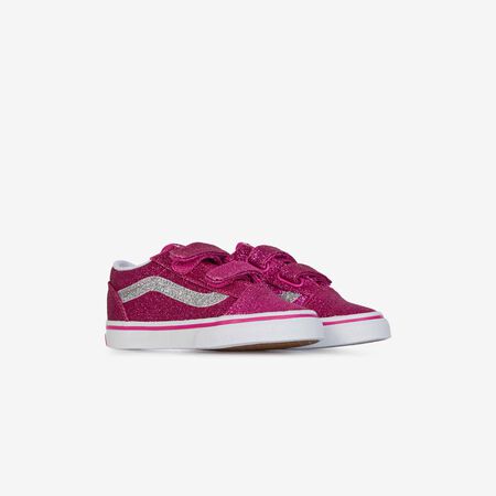 VANS old skool OLD SKOOL V GLITTER PINK/WHITE BABIES