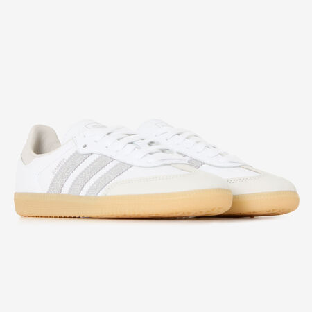 ADIDAS ORIGINALS samba SAMBA OG RHINESTONES BLANC/ARGENT FEMME