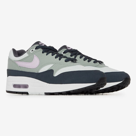 NIKE air max AIR MAX 1 GRIS/BLEU FEMME