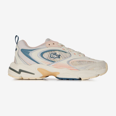 LACOSTE STORM 96 2K BEIGE/PINK WOMEN