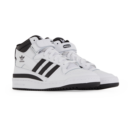 ADIDAS ORIGINALS forum FORUM MID WHITE/BLACK JUNIOR