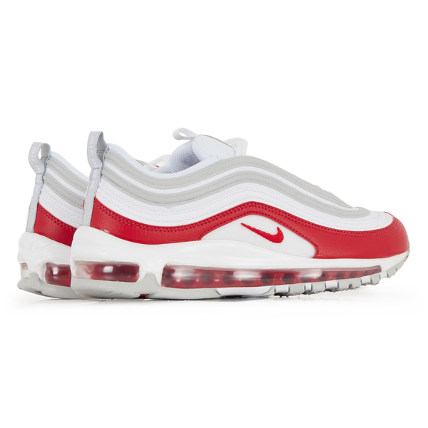 Nike air max top blanche et rouge