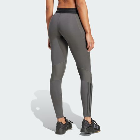 ADIDAS ORIGINALS Legging Hyperglam Rib 1/1 Grey Six / Black FEMME