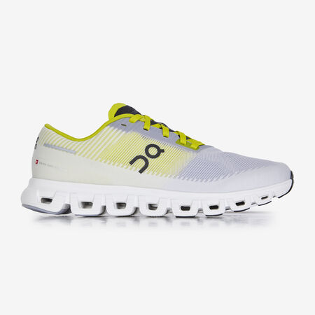 ON RUNNING CLOUD 6 PUSH BLANC/JAUNE HOMME