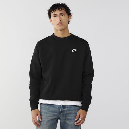 NIKE SWEAT CREW CLUB NOIR MEN