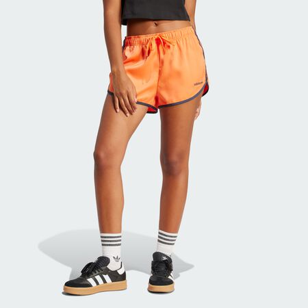 ADIDAS ORIGINALS Short Sprinter Shorts Semi Solar Orange WOMEN