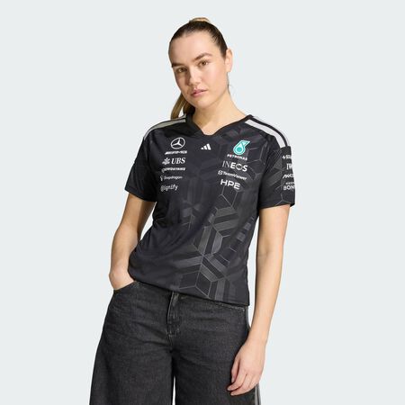 ADIDAS PERFORMANCE MERCEDES - AMG PETRONAS FORMULA 1 TEAM DRIVER JERSEY Black WOMEN