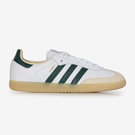ADIDAS ORIGINALS samba SAMBA OG WHITE/GREEN WOMEN