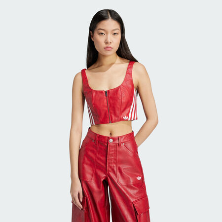 ADIDAS ORIGINALS Haut matière synthétique Adilenium Season 3 Vintage Better Scarlet FEMME