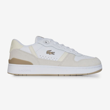 LACOSTE T-CLIP SET BLANC/BEIGE HOMME