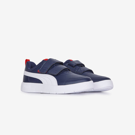 PUMA COURTFLEX V3 CF NAVY BLUE/WHITE TODDLERS