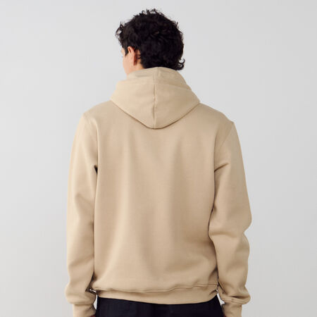 ADIDAS ORIGINALS HOODIE ESSENTIAL TREFOIL BEIGE HOMME