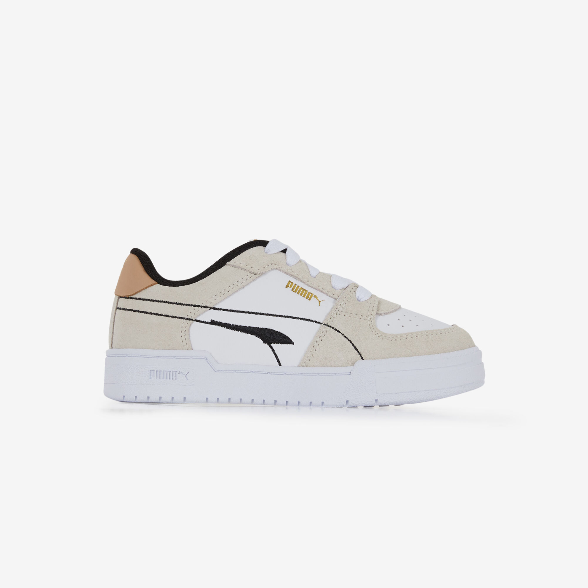 PUMA CA PRO TWEAK BLANC BEIGE SNEAKERS ENFANT Courir