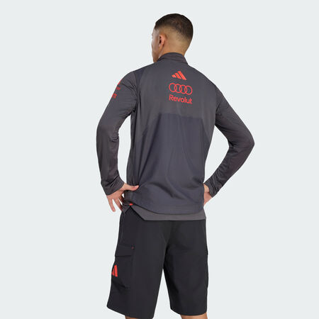 ADIDAS PERFORMANCE DOUDOUNE SANS MANCHES AUDI REVOLUT F1 TEAM MECHANICS Utility Black / Hi-Res Red HOMME