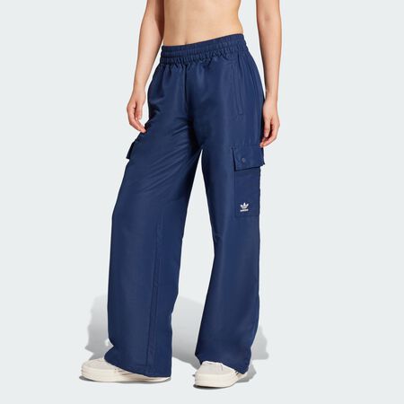 ADIDAS ORIGINALS Essentials Woven Cargo Pants Night Indigo WOMEN