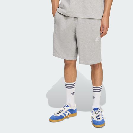 Short Trèfle Essentials : Medium Grey Heather / White