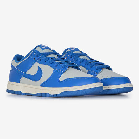 NIKE dunk DUNK LOW BLANC/BLEU HOMME