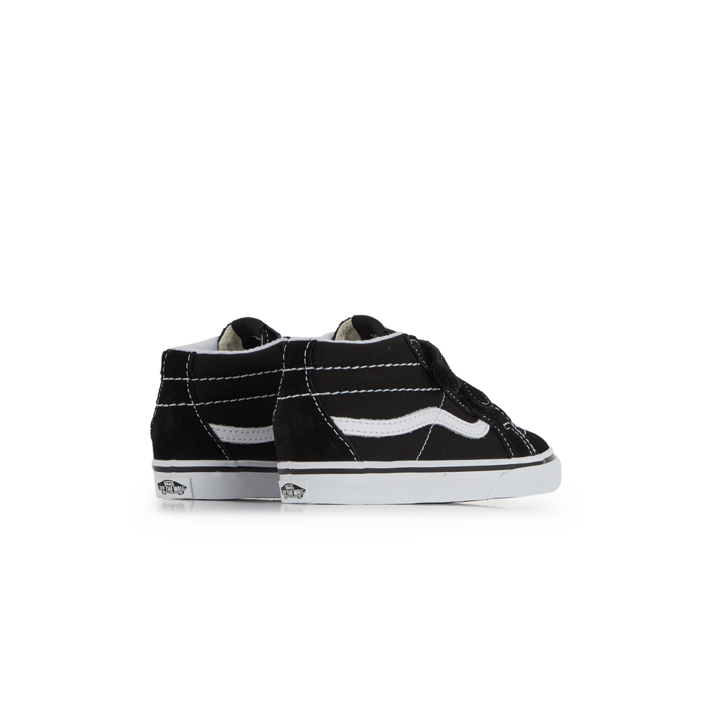 VANS SK8-MID REISSUE V SNEAKERS ENFANT NOIR/BLANC SCRATCH