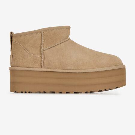 UGG classic mini CLASSIC ULTRA MINI PLATFORM BEIGE WOMEN
