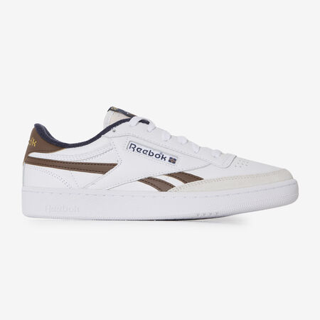 REEBOK CLUB C REVENGE WHITE/BROWN MEN