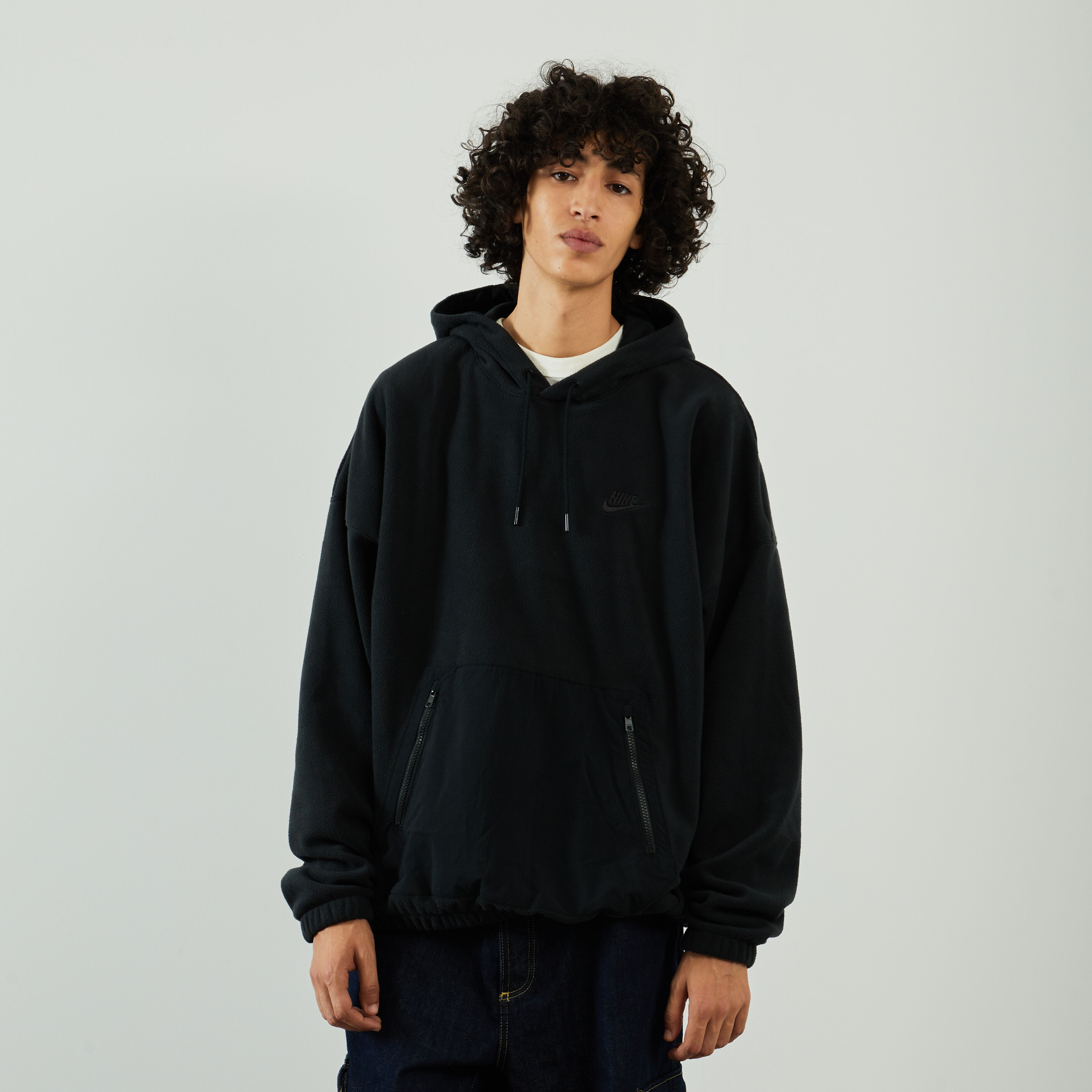 NIKE CLUB POLAR HOODIE BLACK SWEATSHIRTS MEN Courir