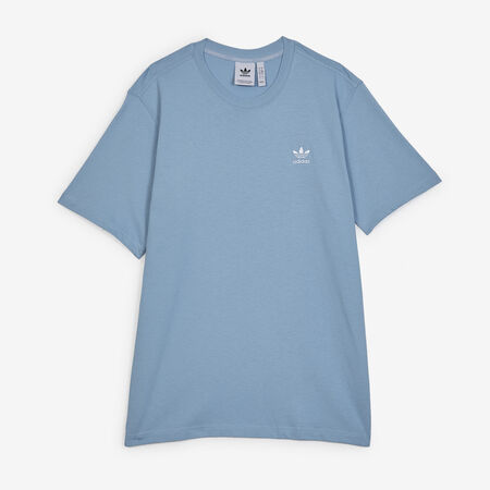ADIDAS ORIGINALS TEE SHIRT ESSENTIAL BLUE/WHITE MEN