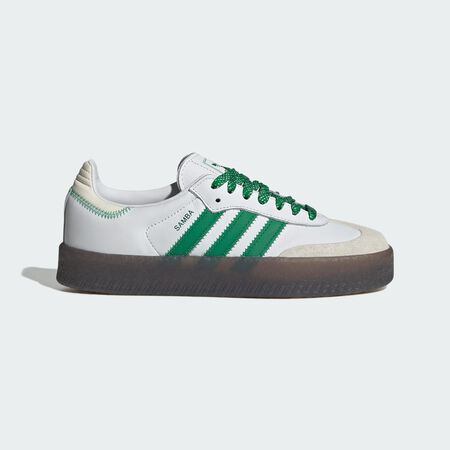 ADIDAS ORIGINALS samba Sambae Shoes Cloud White / Green / Off White WOMEN