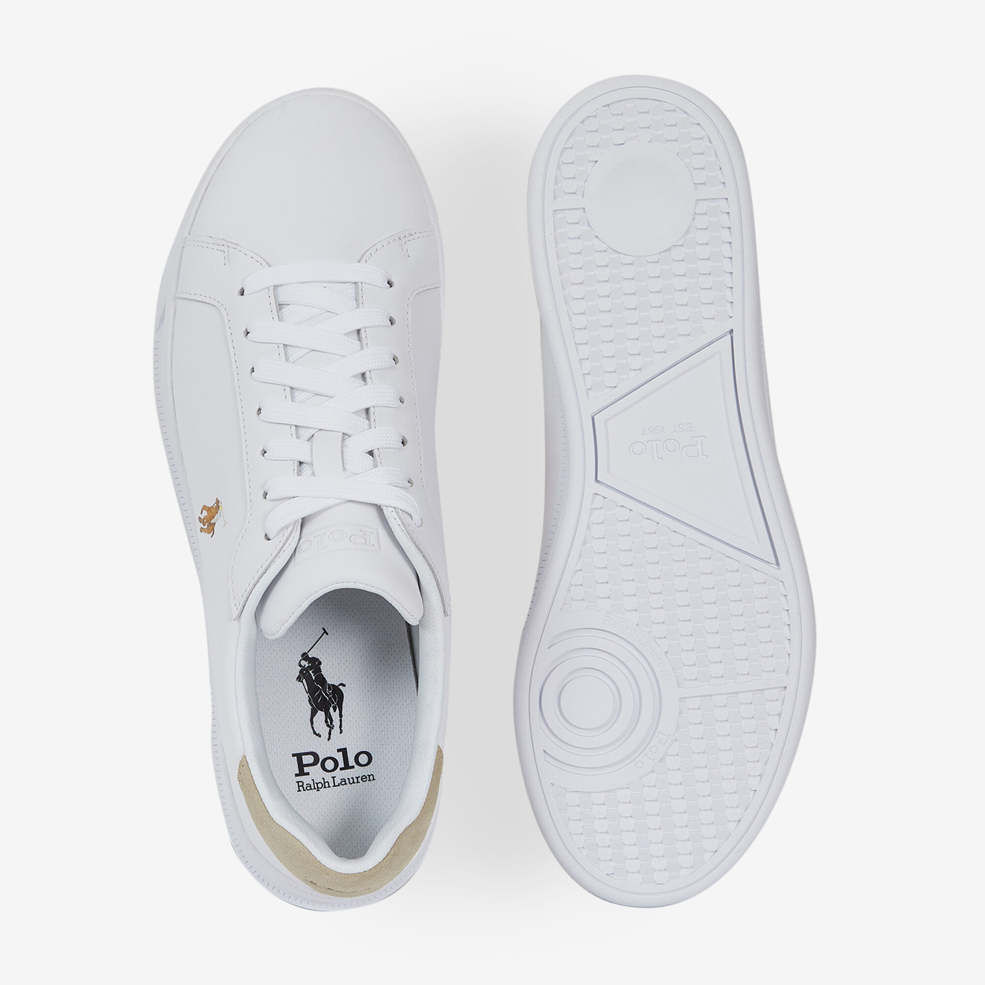 Baskets basses Polo Ralph Lauren HRT CT II - vue 8