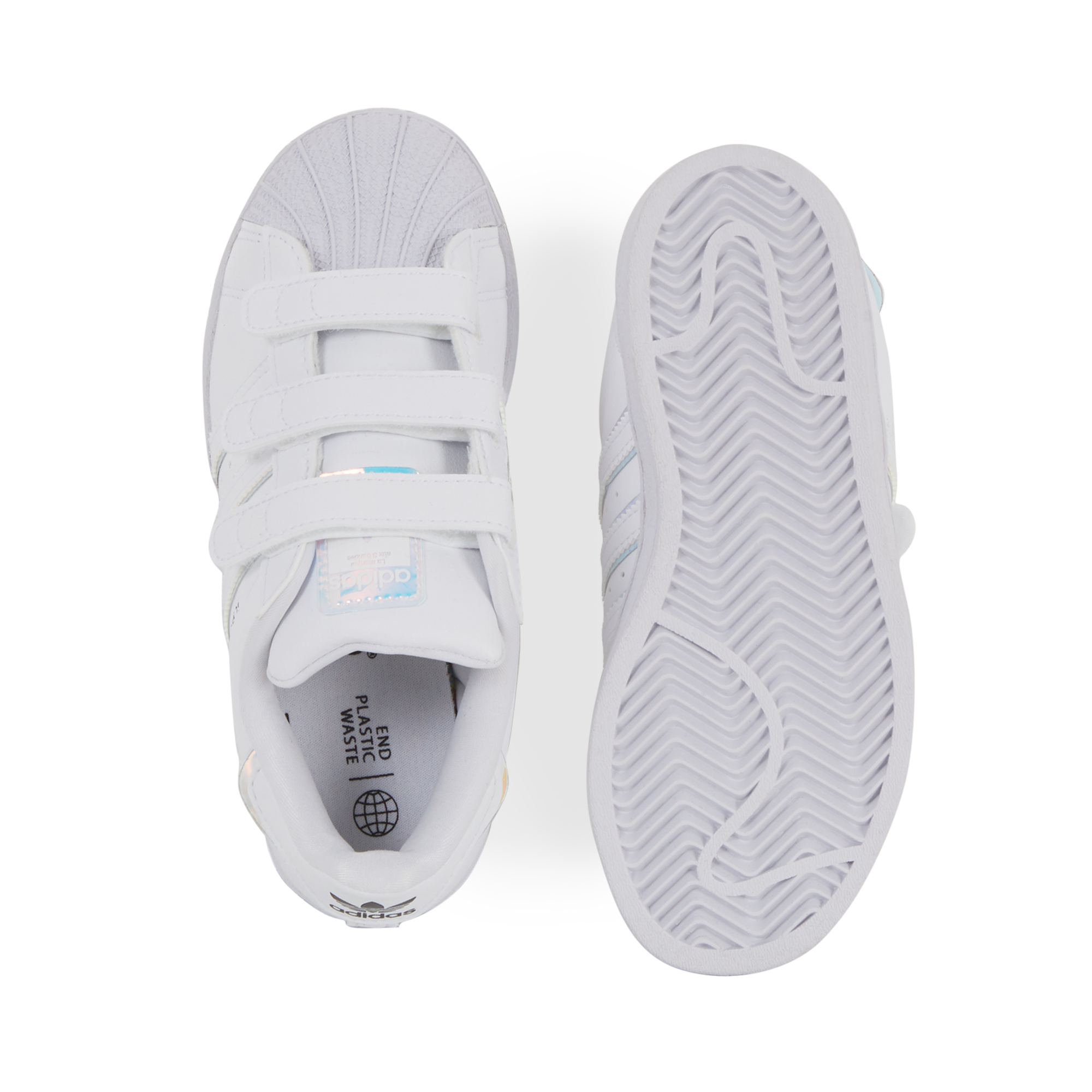 adidas superstar rose blanc