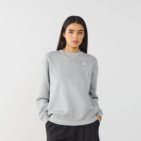 JORDAN SWEAT CREW BROOKLYN GRIS/BLANC FEMME