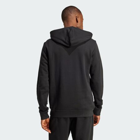 ADIDAS ORIGINALS Trefoil Essentials Hoodie French Terry Black MEN