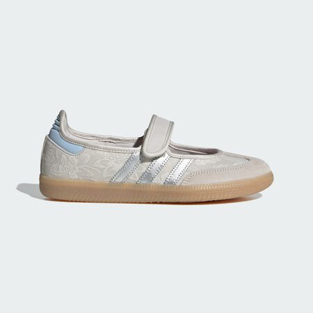 ADIDAS ORIGINALS CHAUSSURE SAMBA OG Chalk Pearl / Silver Metallic / Chalk White FEMME