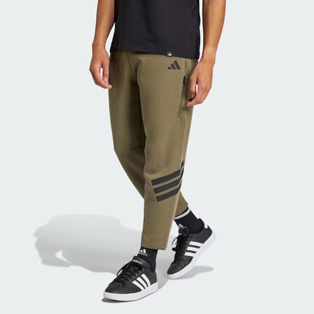 ADIDAS SPORTSWEAR Future Icons 3-Stripes Pocket Pants Olive Strata MEN