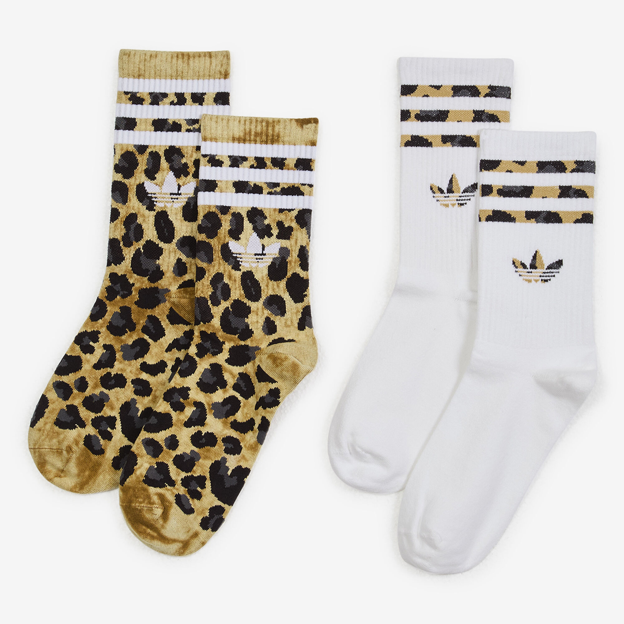 Chaussettes Leopard mi mollet 2 paires - vue 4