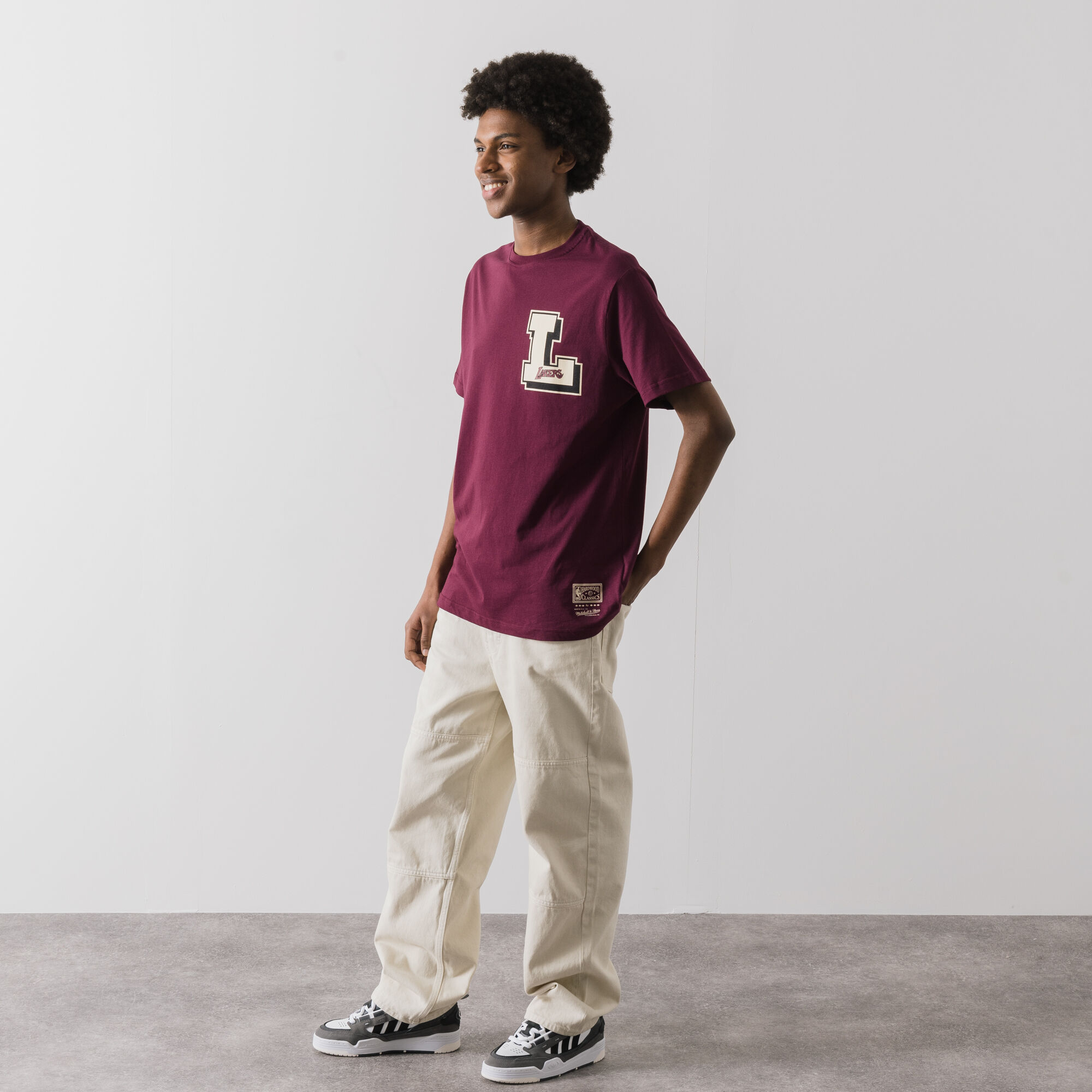 T shirt lakers discount courir