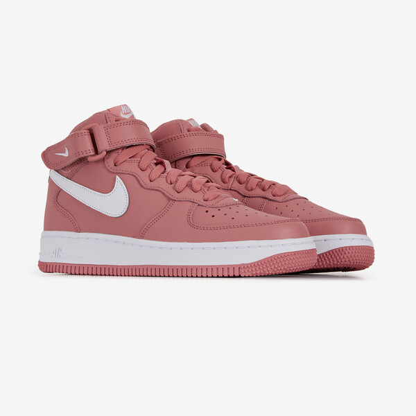 NIKE AIR FORCE 1 MID PINK/WHITE - SNEAKERS CHILDREN | Courir.com