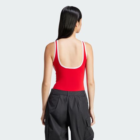 ADIDAS ORIGINALS Body 3 bandes Adicolor Better Scarlet FEMME