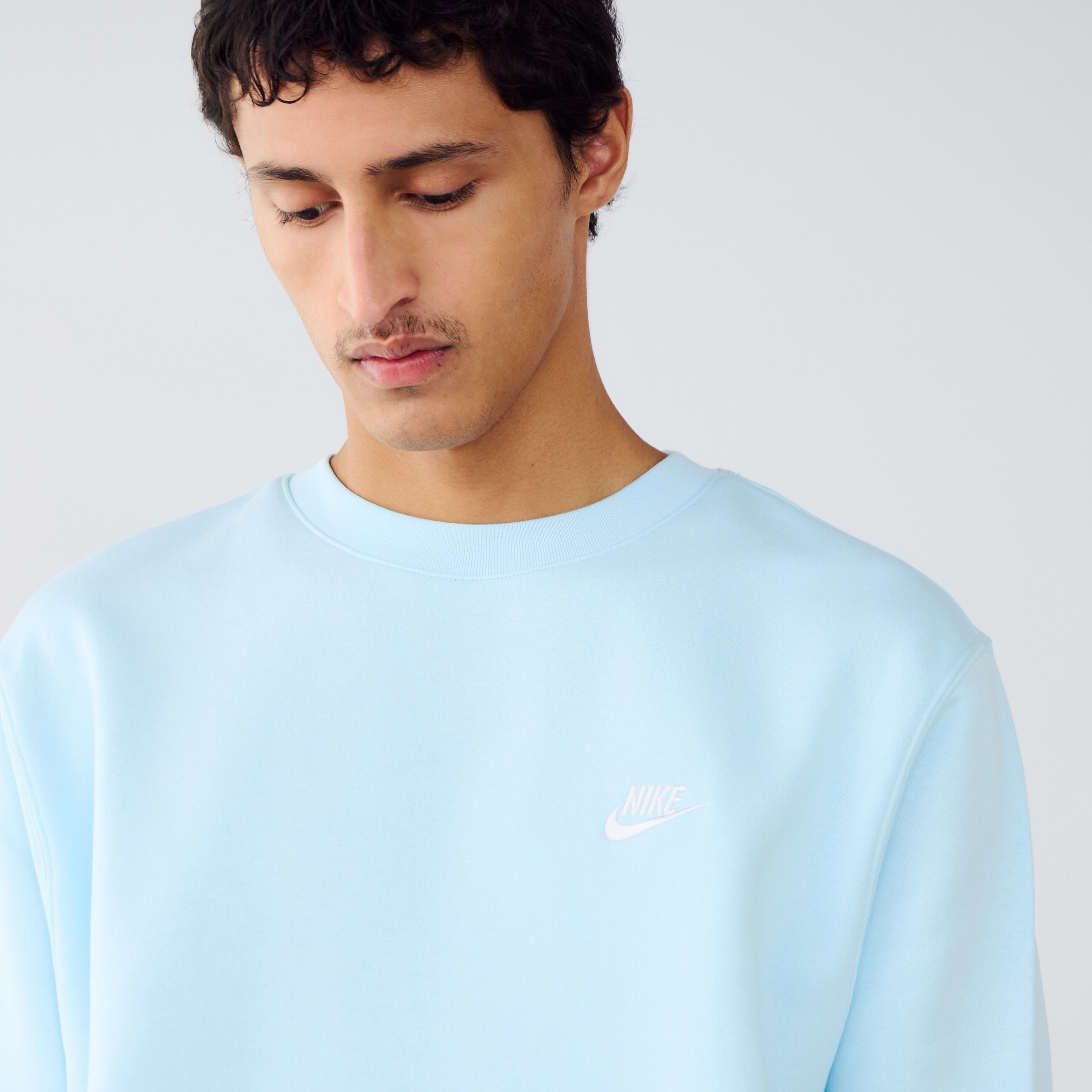 Sweat Crew Club  Bleu/blanc