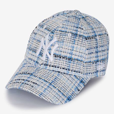 NEW ERA 9FORTY WOMEN NY TWEED BLEU FEMME