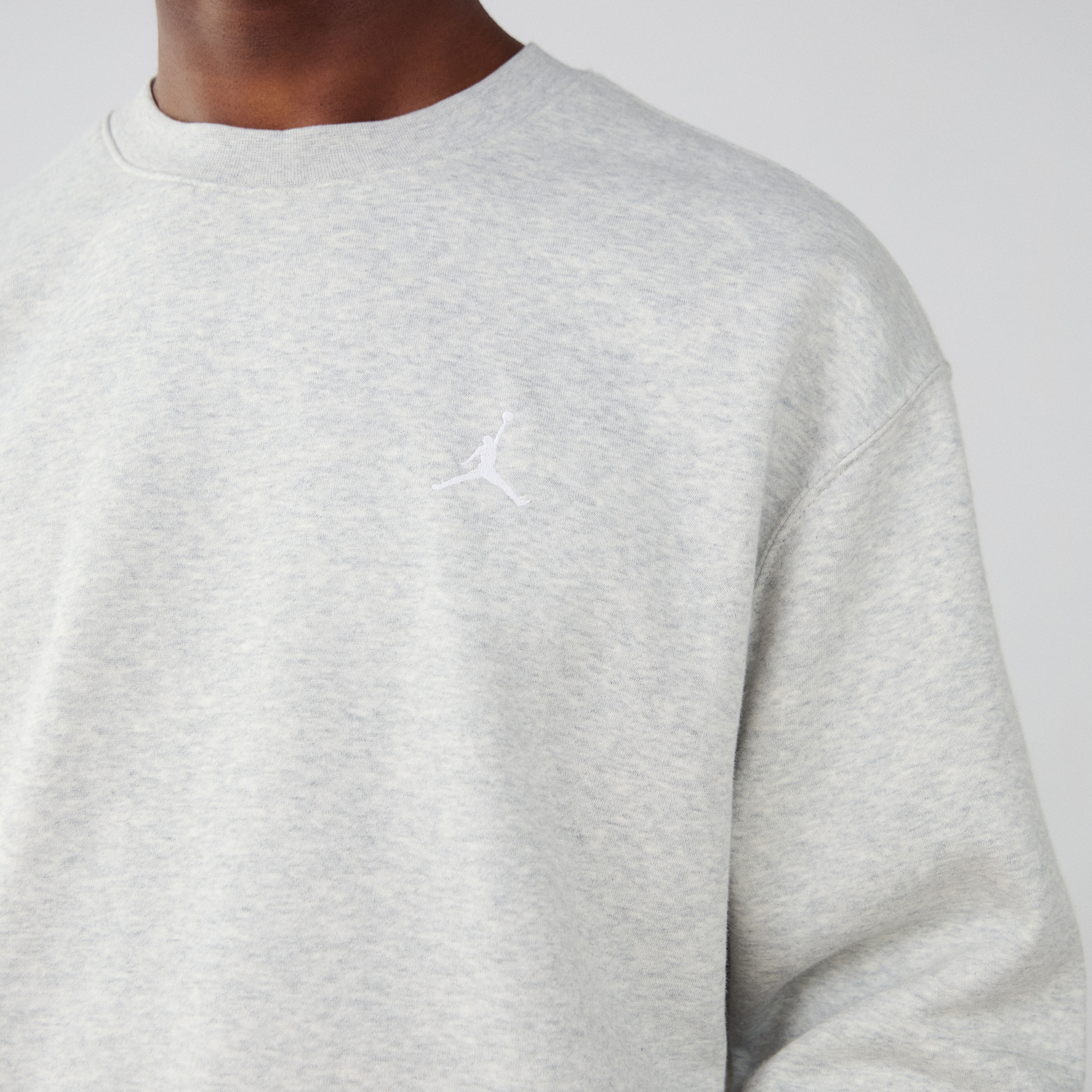 Sweat Crew Brooklyn  Gris/blanc