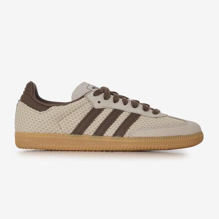ADIDAS ORIGINALS samba SAMBA OG KNIT BEIGE/MARRON FEMME