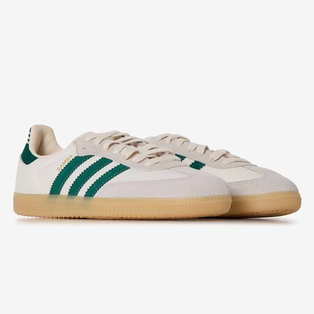 ADIDAS ORIGINALS samba SAMBA OG BLANC/VERT HOMME