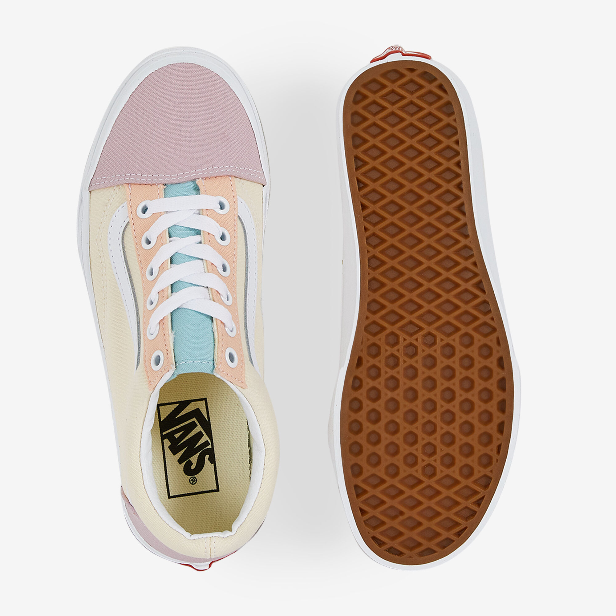 Vans rose bleu deals