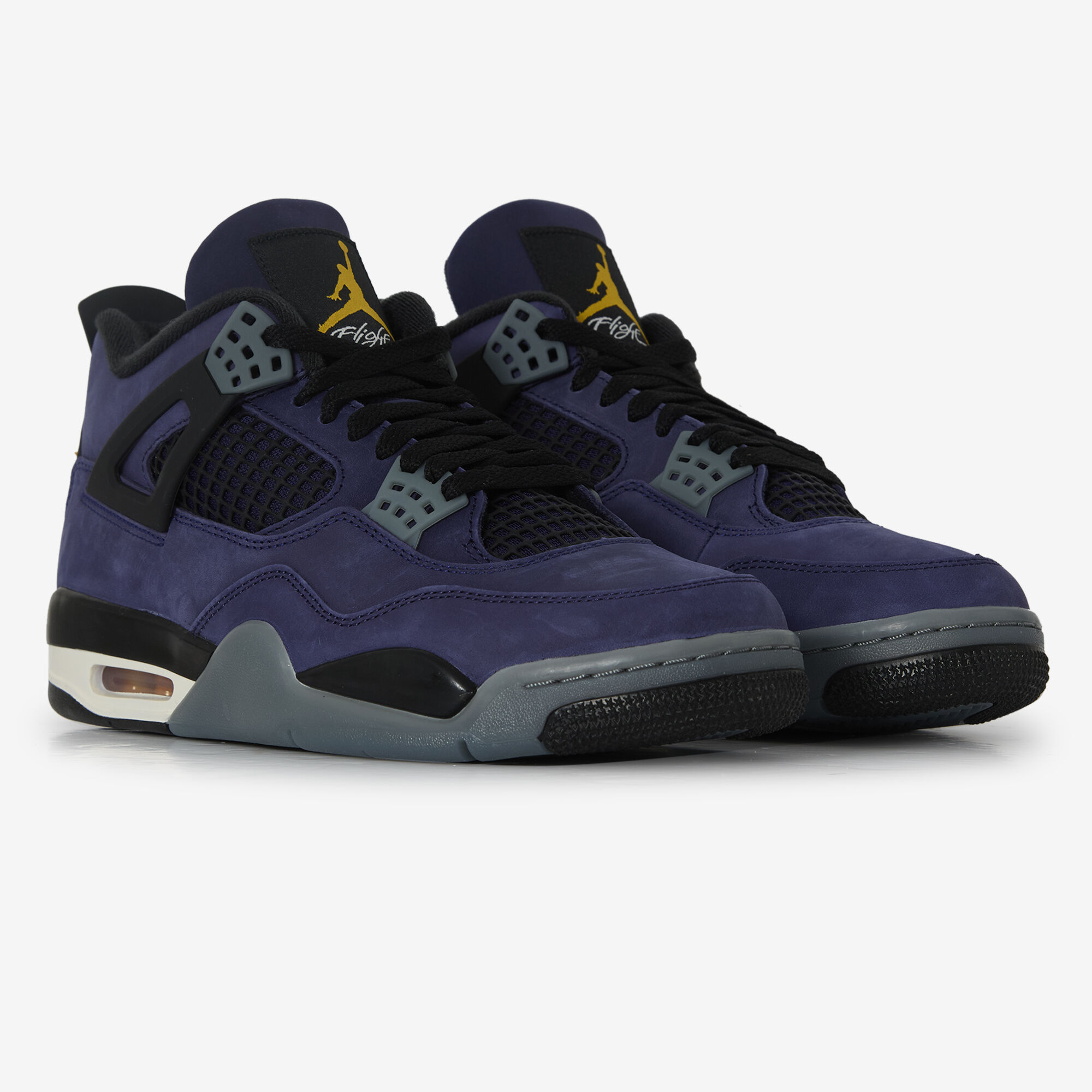 Air Jordan 4 Retro jaune - vue 2